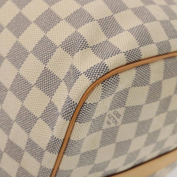 LOUIS VUITTON Damier Azur Keepall Bandouliere 55 Boston Bag N41429 Auth 78568SAV - Picture 4 of 16